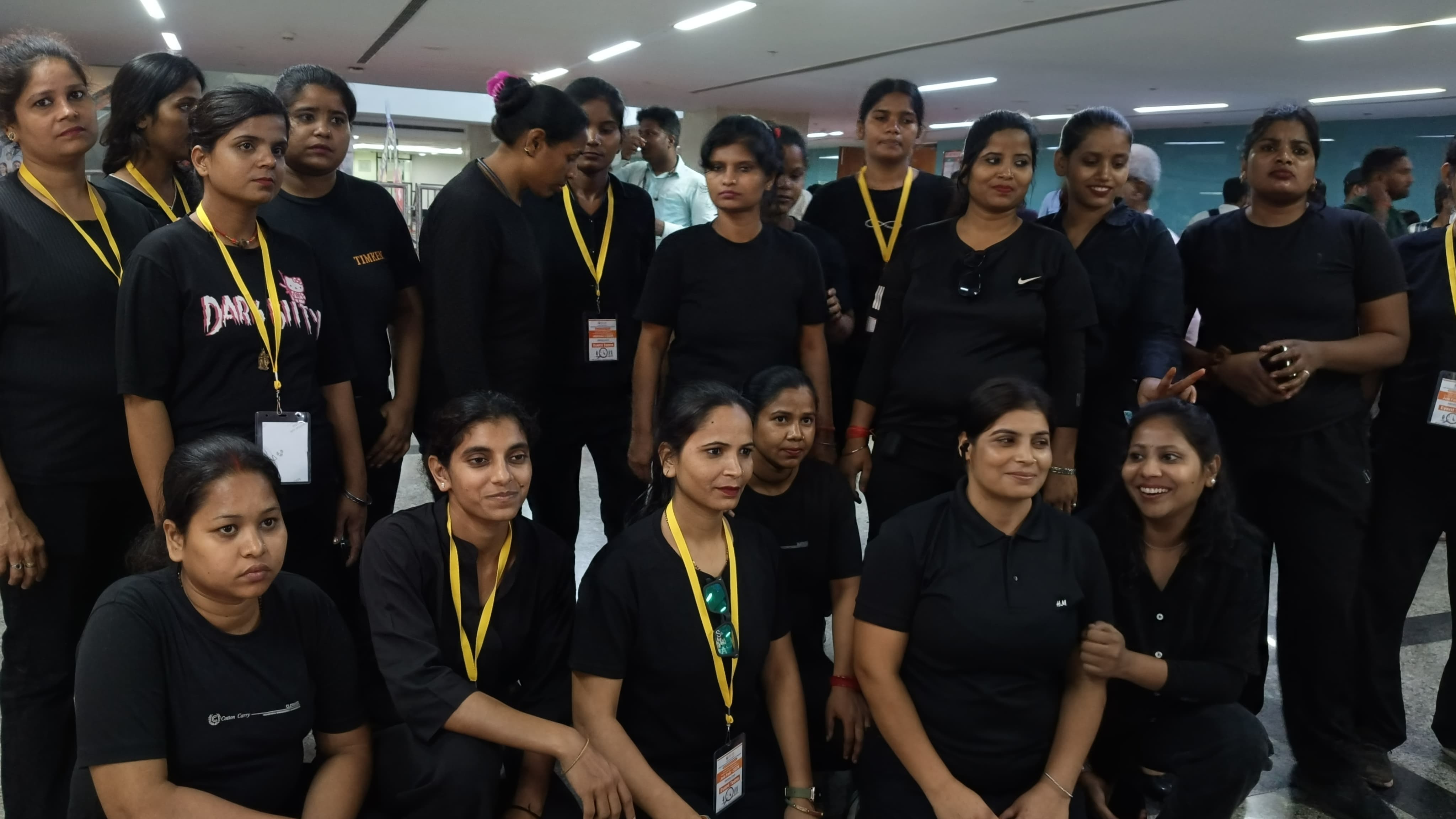 BSK ladies bouncer team